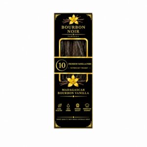 10 Premium Grade A Madagascar Vanilla Beans